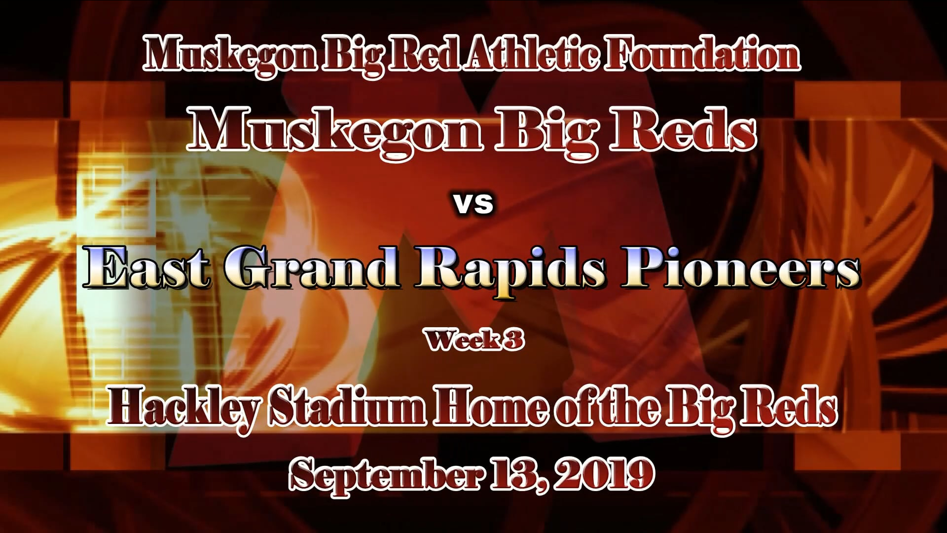 09-13-19 Football Muskegon vs East Grand Rapids