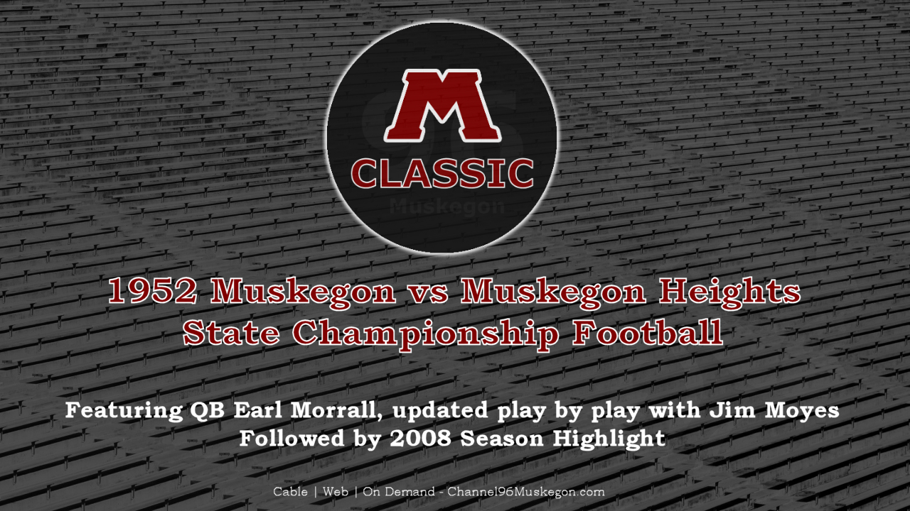 1952 Football - Muskegon VS Muskegon Heights