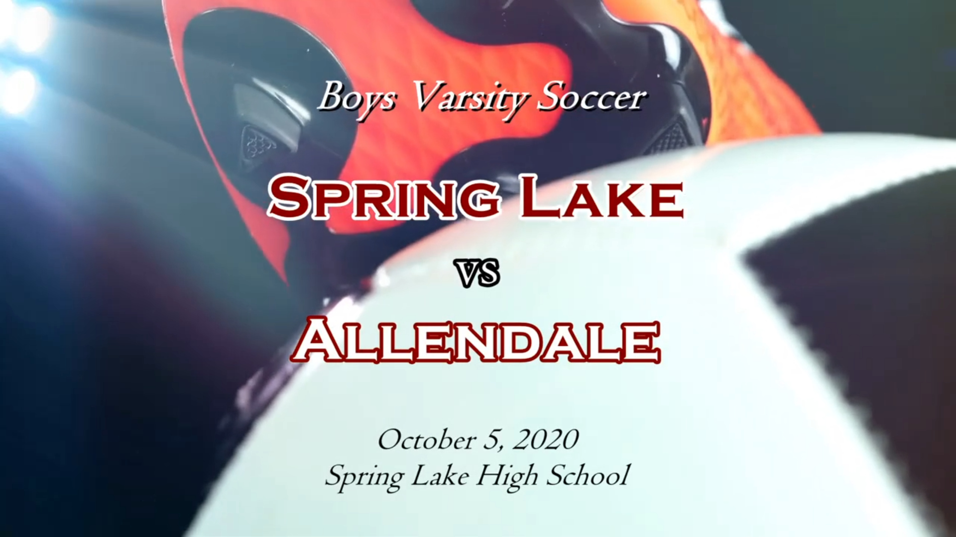 10-05-20 Soccer Spring Lake vs Allendale