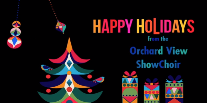 Orchard View Vitural Choir Five Days of Caroling 2020