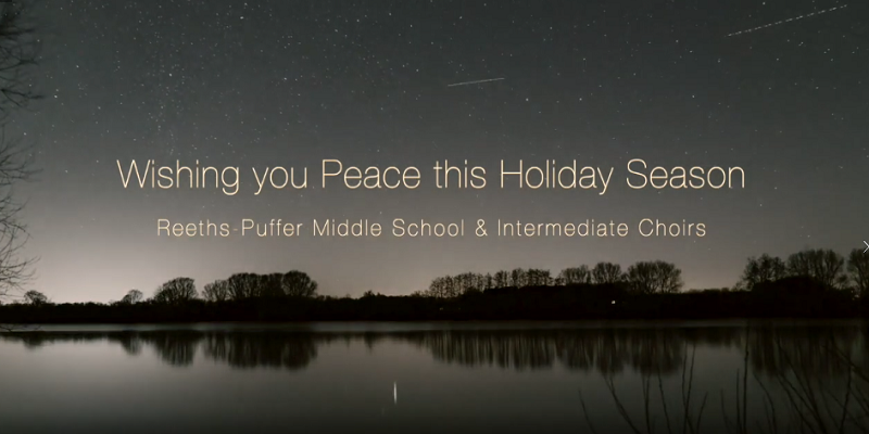 Reeths-Puffer Holiday Cheers Music Videos 2020
