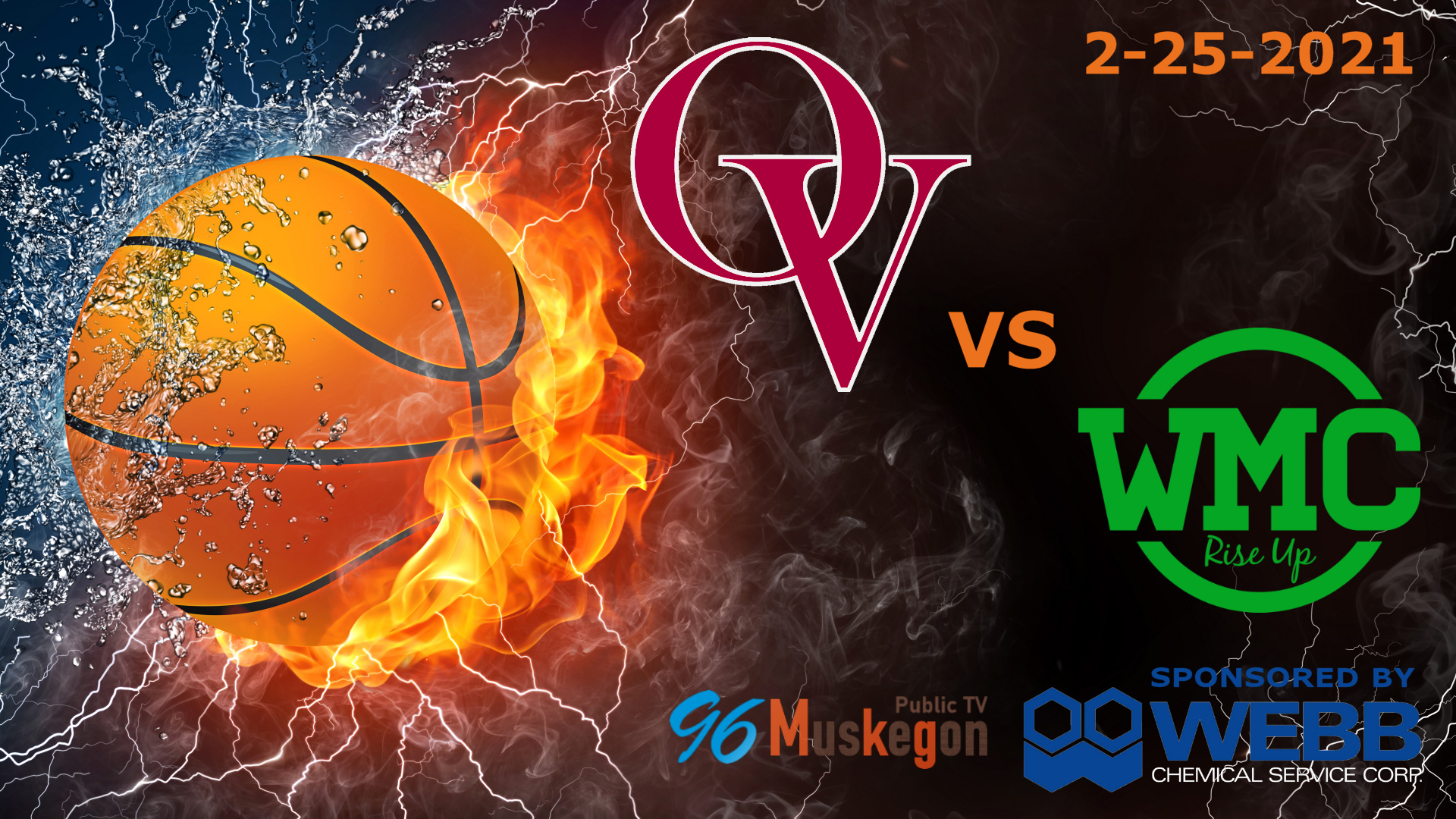 2021 Basketball Orchard View vs Western Michigan Christian