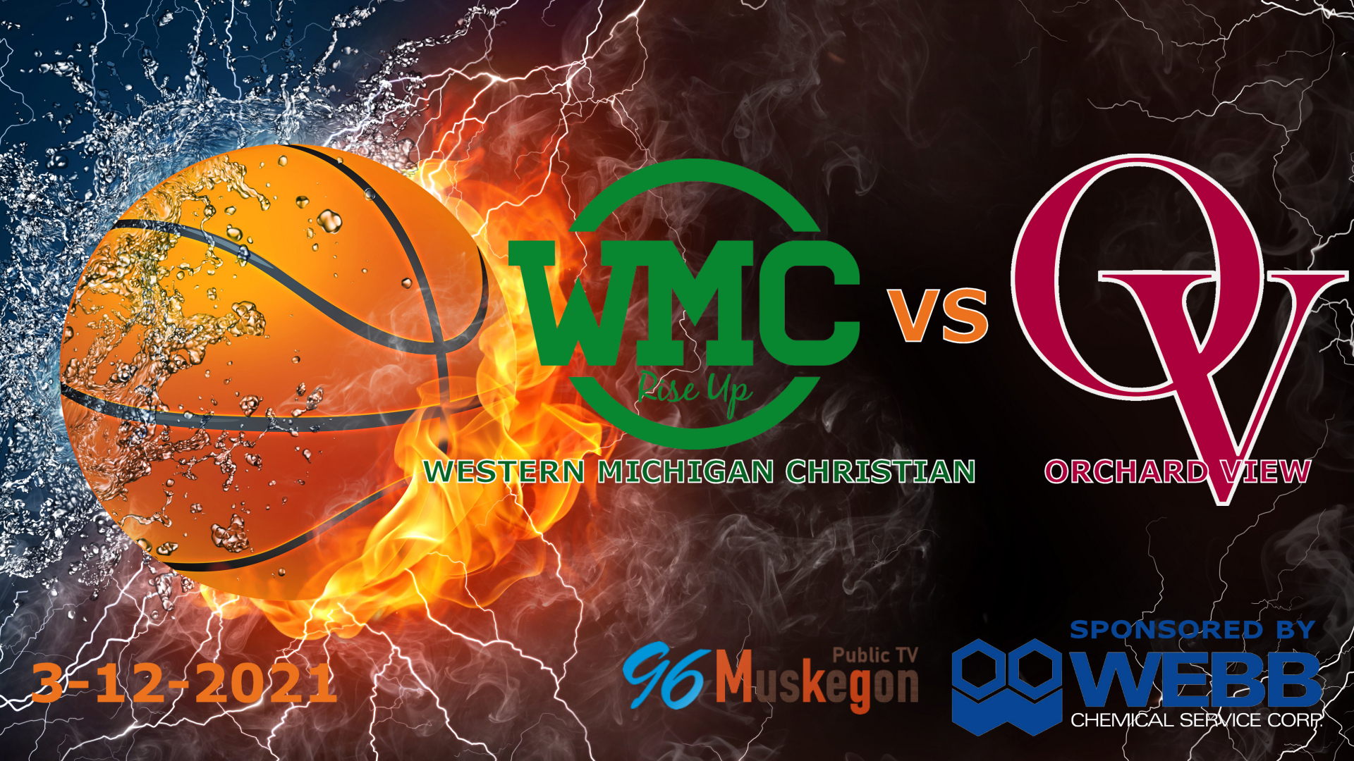 2021 Basketball West Michigan Christian vs Orchard View