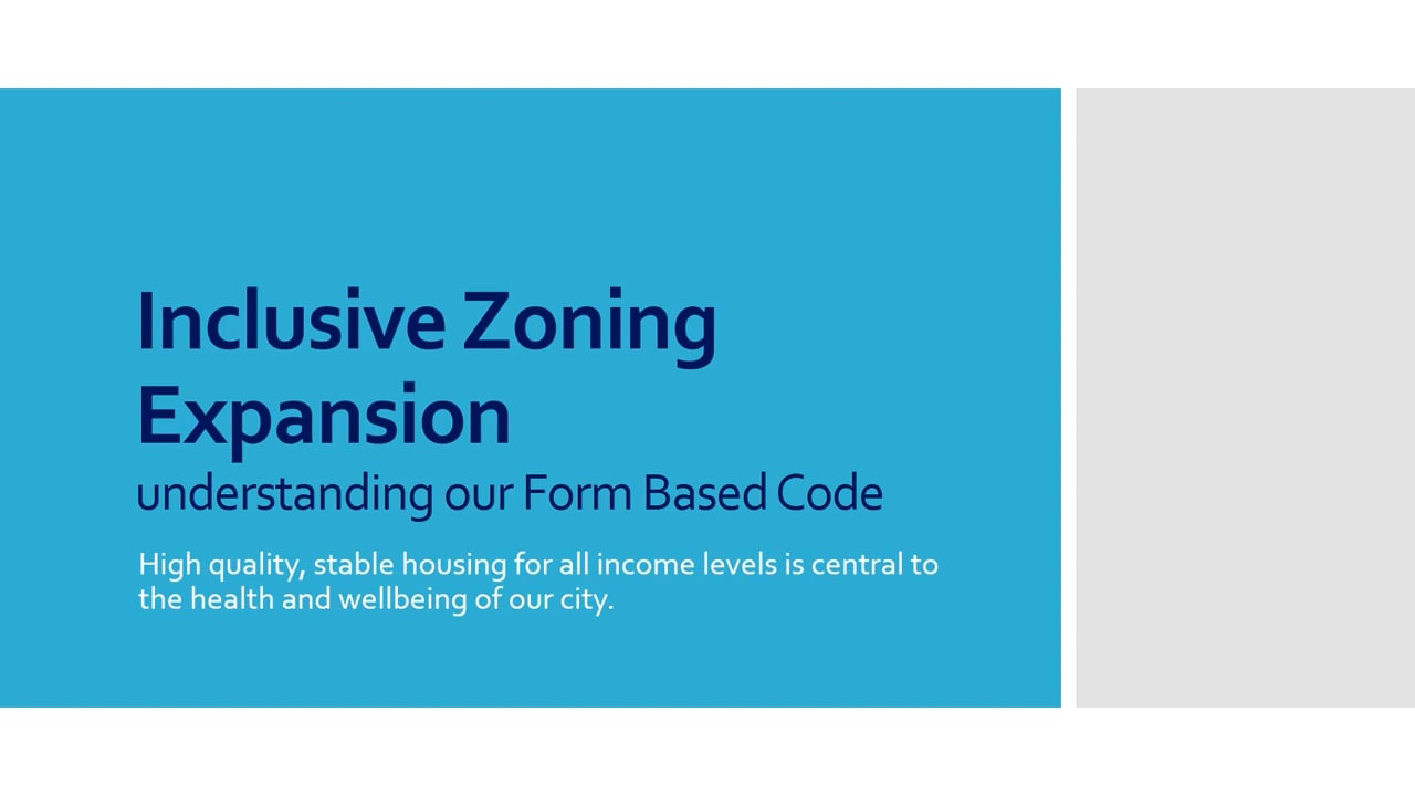 Inclusive Zoning Expansion City Of Muskegon
