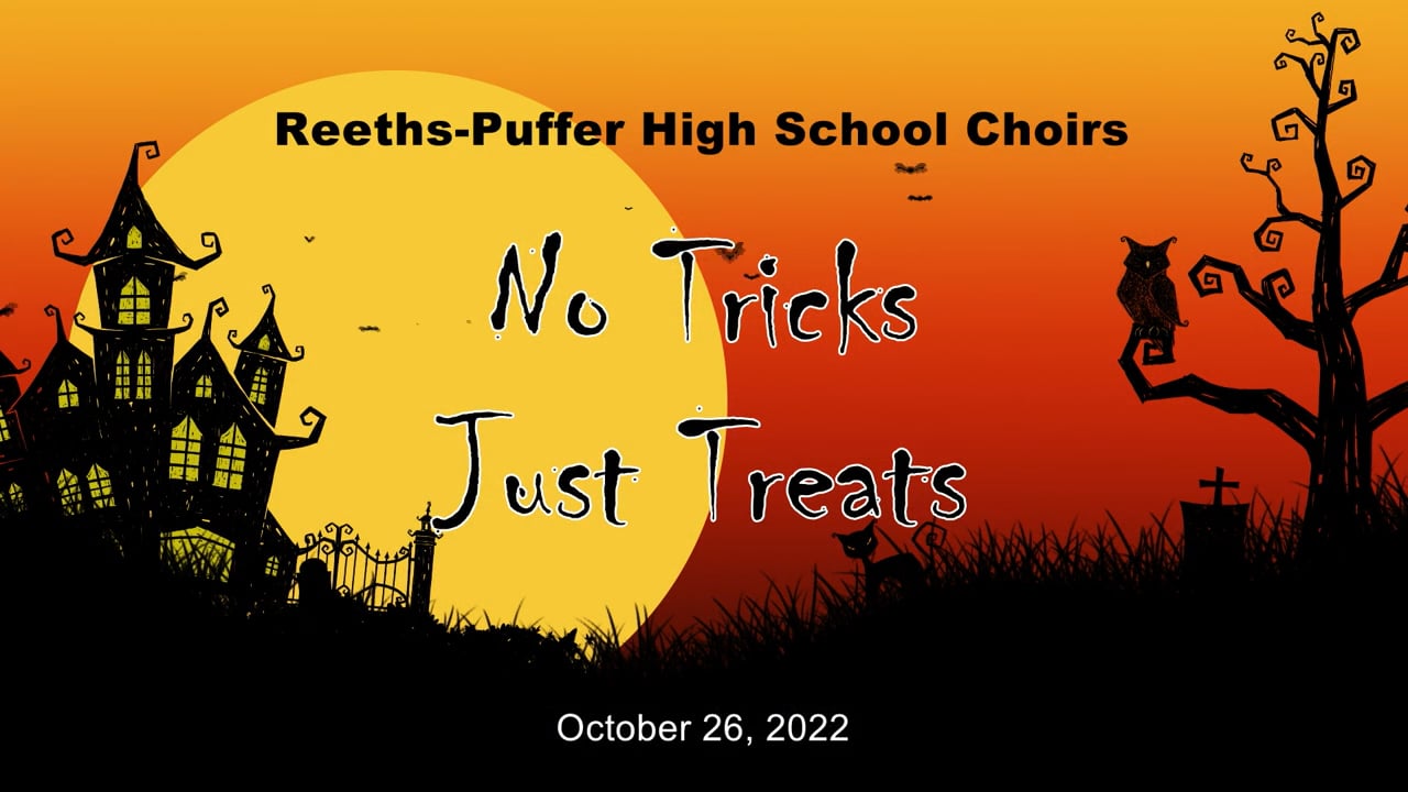 Reeths-Puffer Choir Halloween Concert 2022