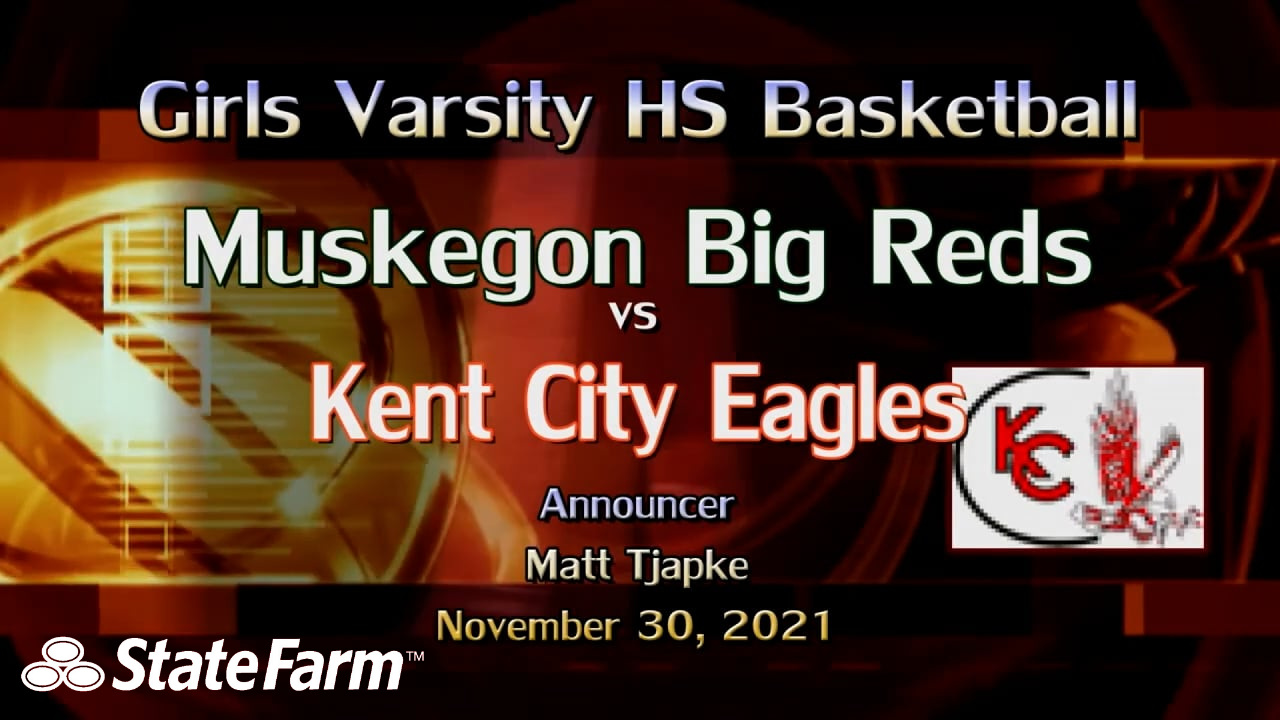 2022 Varsity Basketball Girls Muskegon vs Kent City