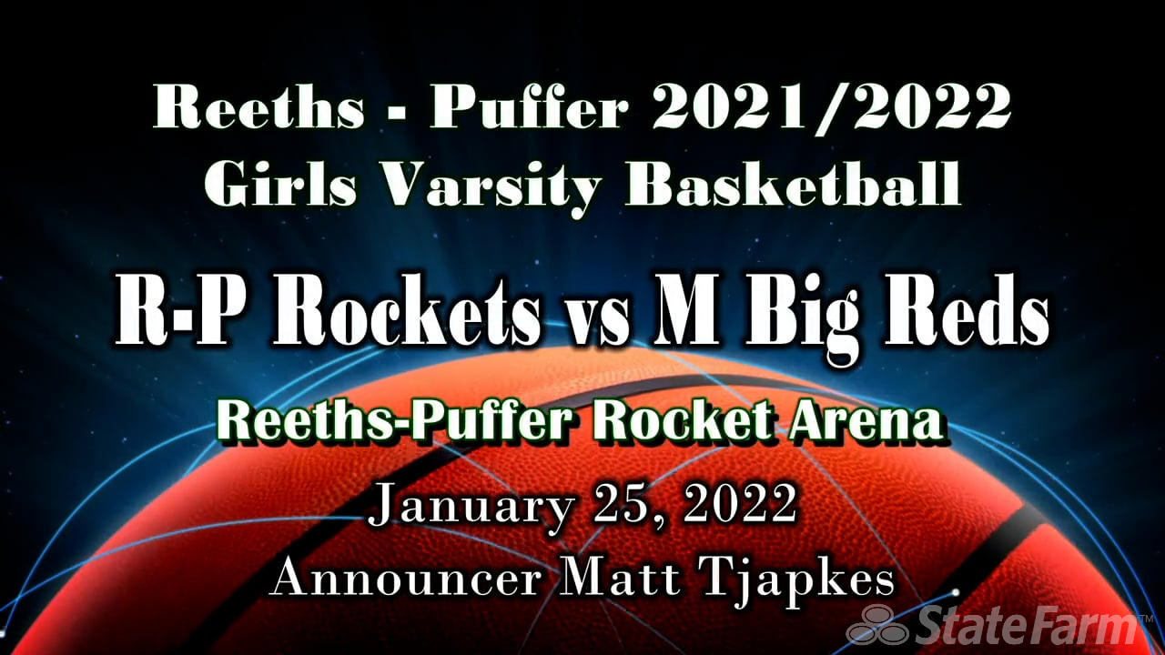 2022 Varsity Girls Basketball Reeths-Puffer vs Muskegon