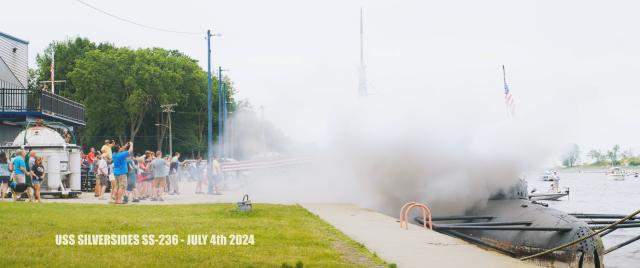 Silversides July 4th Engine Start (Short)