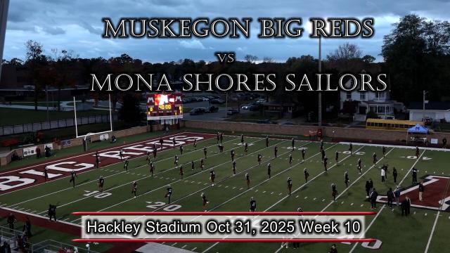 Muskegon Big Reds vs Mona Shores Sailors Football 2025